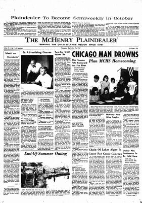 McHenry Plaindealer (McHenry, IL), 28 Sep 1967