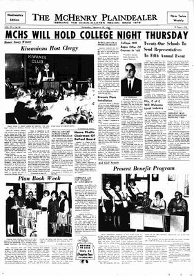 McHenry Plaindealer (McHenry, IL), 29 Nov 1967