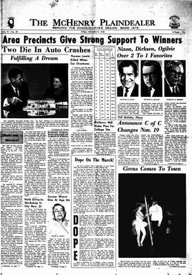 McHenry Plaindealer (McHenry, IL), 8 Nov 1968