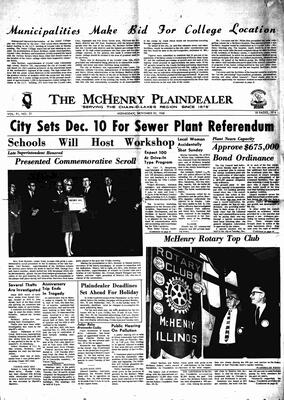 McHenry Plaindealer (McHenry, IL), 20 Nov 1968