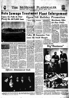 McHenry Plaindealer (McHenry, IL), 6 Dec 1968