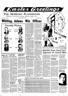 McHenry Plaindealer (McHenry, IL), 4 Apr 1969