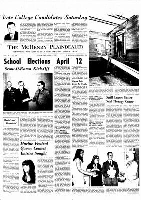 McHenry Plaindealer (McHenry, IL), 9 Apr 1969