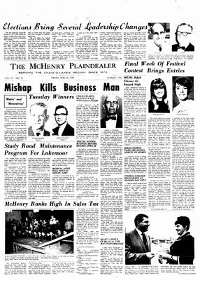 McHenry Plaindealer (McHenry, IL), 18 Apr 1969