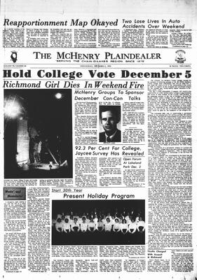 McHenry Plaindealer (McHenry, IL), 2 Dec 1970