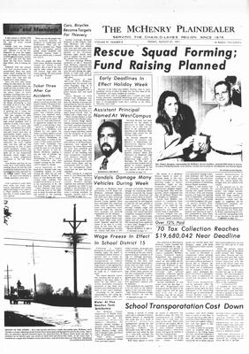 McHenry Plaindealer (McHenry, IL), 27 Aug 1971