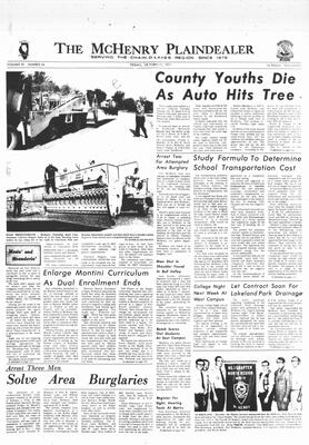 McHenry Plaindealer (McHenry, IL), 22 Oct 1971