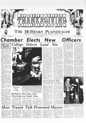 McHenry Plaindealer (McHenry, IL), 23 Nov 1971