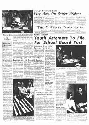 McHenry Plaindealer (McHenry, IL), 25 Feb 1972