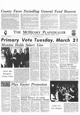 McHenry Plaindealer (McHenry, IL), 17 Mar 1972