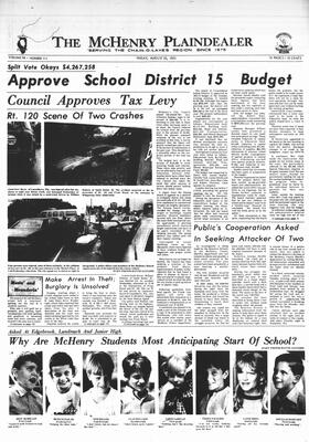 McHenry Plaindealer (McHenry, IL), 25 Aug 1972