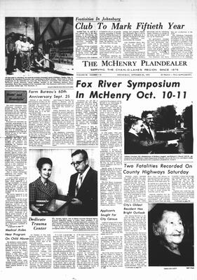 McHenry Plaindealer (McHenry, IL), 20 Sep 1972