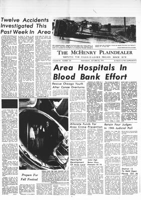 McHenry Plaindealer (McHenry, IL), 25 Oct 1972