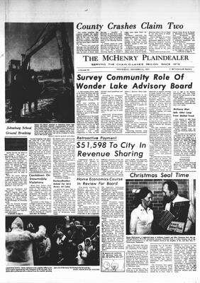 McHenry Plaindealer (McHenry, IL), 13 Dec 1972