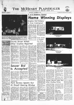 McHenry Plaindealer (McHenry, IL), 20 Dec 1972