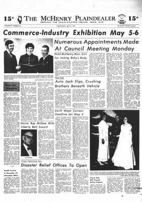 McHenry Plaindealer (McHenry, IL), 2 May 1973