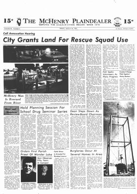 McHenry Plaindealer (McHenry, IL), 24 Aug 1973