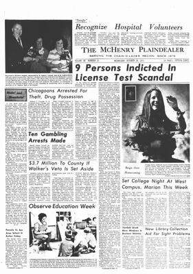 McHenry Plaindealer (McHenry, IL), 24 Oct 1973