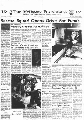 McHenry Plaindealer (McHenry, IL), 26 Oct 1973