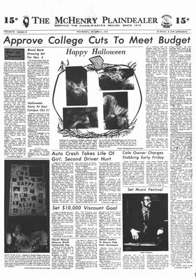 McHenry Plaindealer (McHenry, IL), 31 Oct 1973