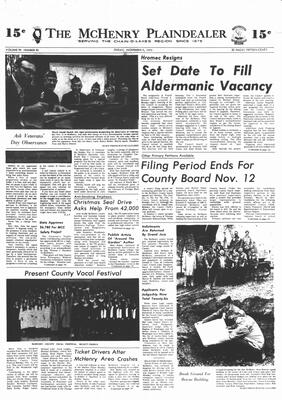 McHenry Plaindealer (McHenry, IL), 9 Nov 1973