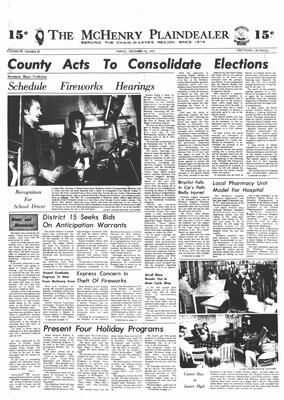 McHenry Plaindealer (McHenry, IL), 14 Dec 1973