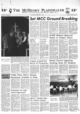 McHenry Plaindealer (McHenry, IL), 27 Feb 1974