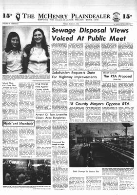 McHenry Plaindealer (McHenry, IL), 1 Mar 1974