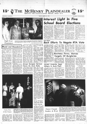 McHenry Plaindealer (McHenry, IL), 29 Mar 1974