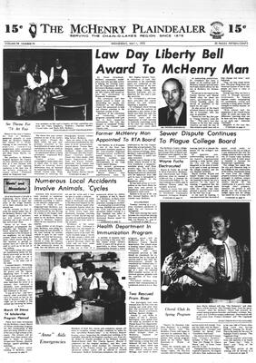 McHenry Plaindealer (McHenry, IL), 1 May 1974