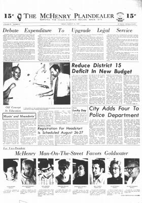 McHenry Plaindealer (McHenry, IL), 16 Aug 1974