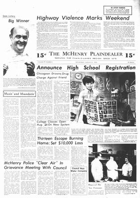 McHenry Plaindealer (McHenry, IL), 21 Aug 1974