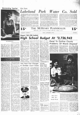 McHenry Plaindealer (McHenry, IL), 27 Sep 1974