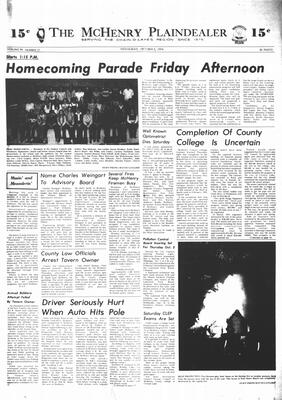 McHenry Plaindealer (McHenry, IL), 2 Oct 1974