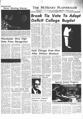 McHenry Plaindealer (McHenry, IL), 23 Oct 1974