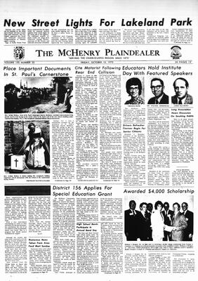 McHenry Plaindealer (McHenry, IL), 10 Oct 1975