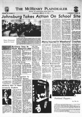 McHenry Plaindealer (McHenry, IL), 18 Feb 1976