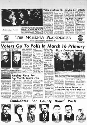 McHenry Plaindealer (McHenry, IL), 12 Mar 1976