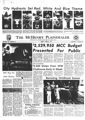 McHenry Plaindealer (McHenry, IL), 2 Jul 1976