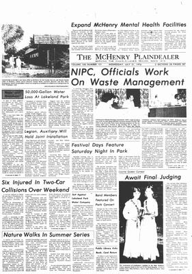 McHenry Plaindealer (McHenry, IL), 21 Jul 1976