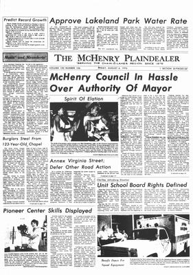 McHenry Plaindealer (McHenry, IL), 6 Aug 1976