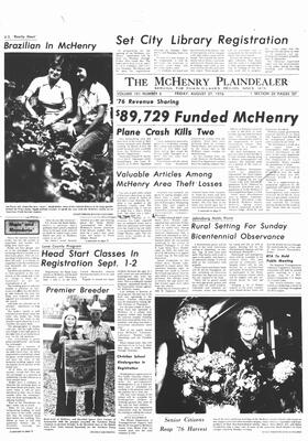 McHenry Plaindealer (McHenry, IL), 27 Aug 1976