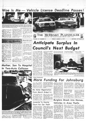 McHenry Plaindealer (McHenry, IL), 4 Mar 1977