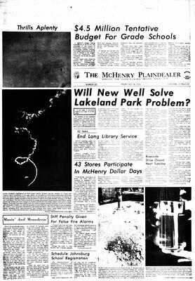 McHenry Plaindealer (McHenry, IL), 14 Jul 1978