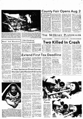 McHenry Plaindealer (McHenry, IL), 2 Aug 1978