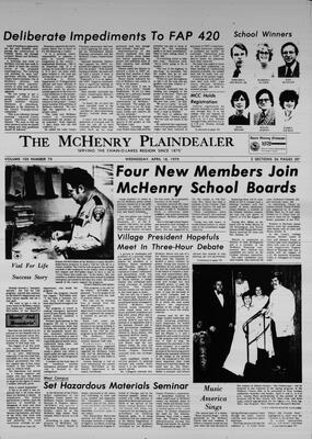 McHenry Plaindealer (McHenry, IL), 18 Apr 1979