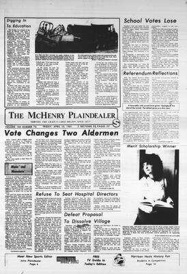 McHenry Plaindealer (McHenry, IL), 10 Apr 1981