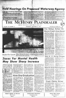 McHenry Plaindealer (McHenry, IL), 16 Sep 1981