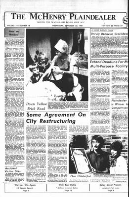 McHenry Plaindealer (McHenry, IL), 30 Sep 1981