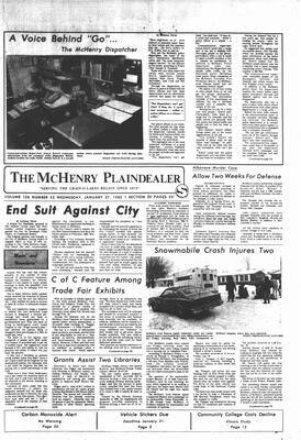 McHenry Plaindealer (McHenry, IL), 27 Jan 1982